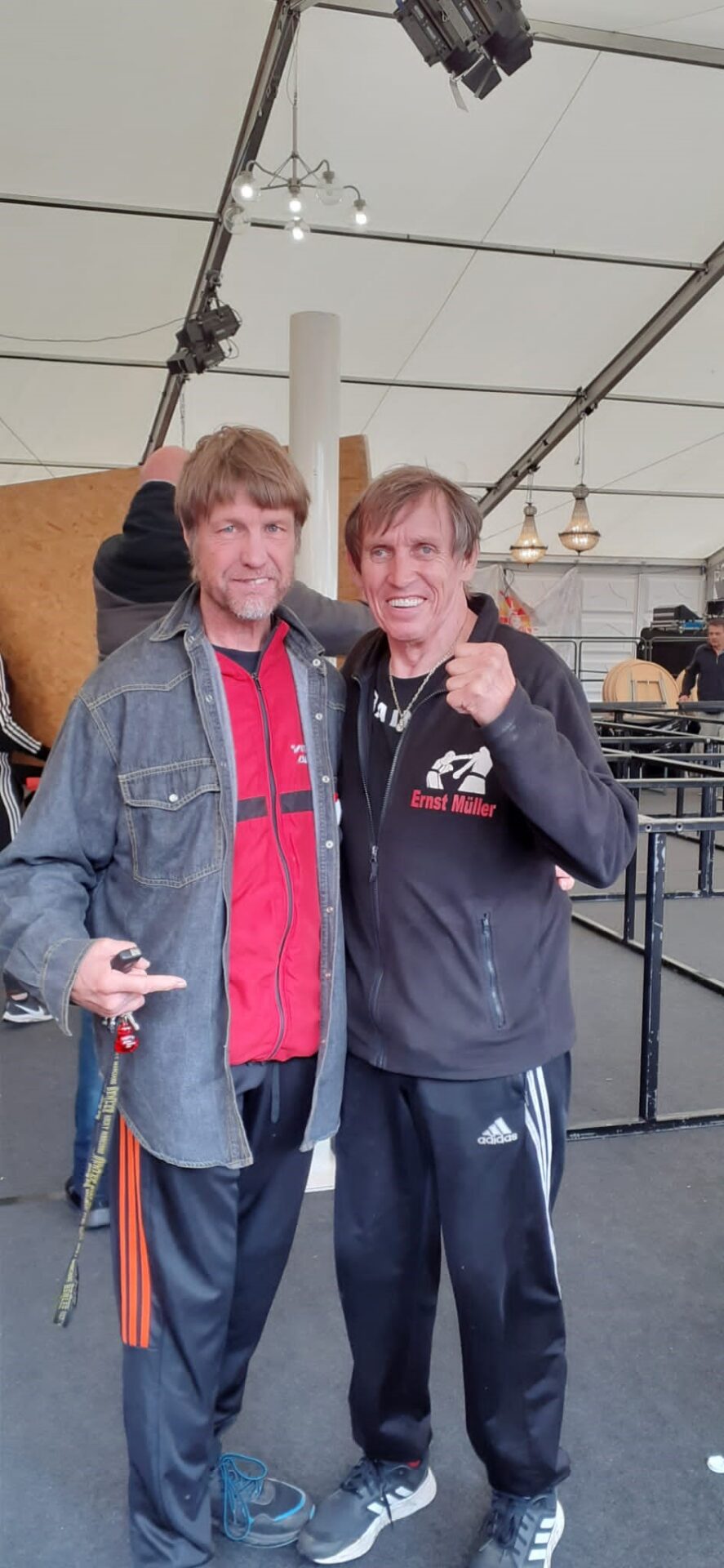 Li. Ronald Leimbach re. Ernst Müller